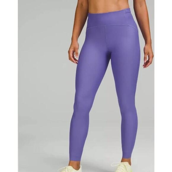 Lululemon Senseknit High-Rise Running Tight Leggings Women's Purple Size 6 - Picture 1 of 7